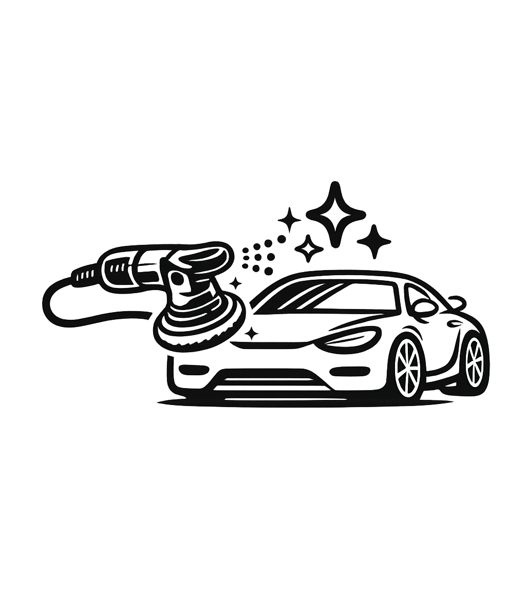 Paint correction icon showing machine polishing and swirl mark removal for vehicles in Lake Nona, FL
